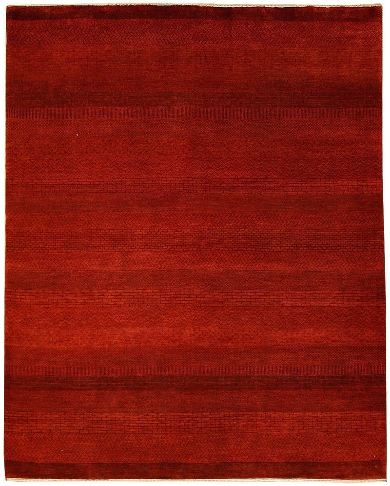 Loribaft 01255 vloerkleed in rood van Koreman Exclusive Carpets, handgeknoopt uit wol.