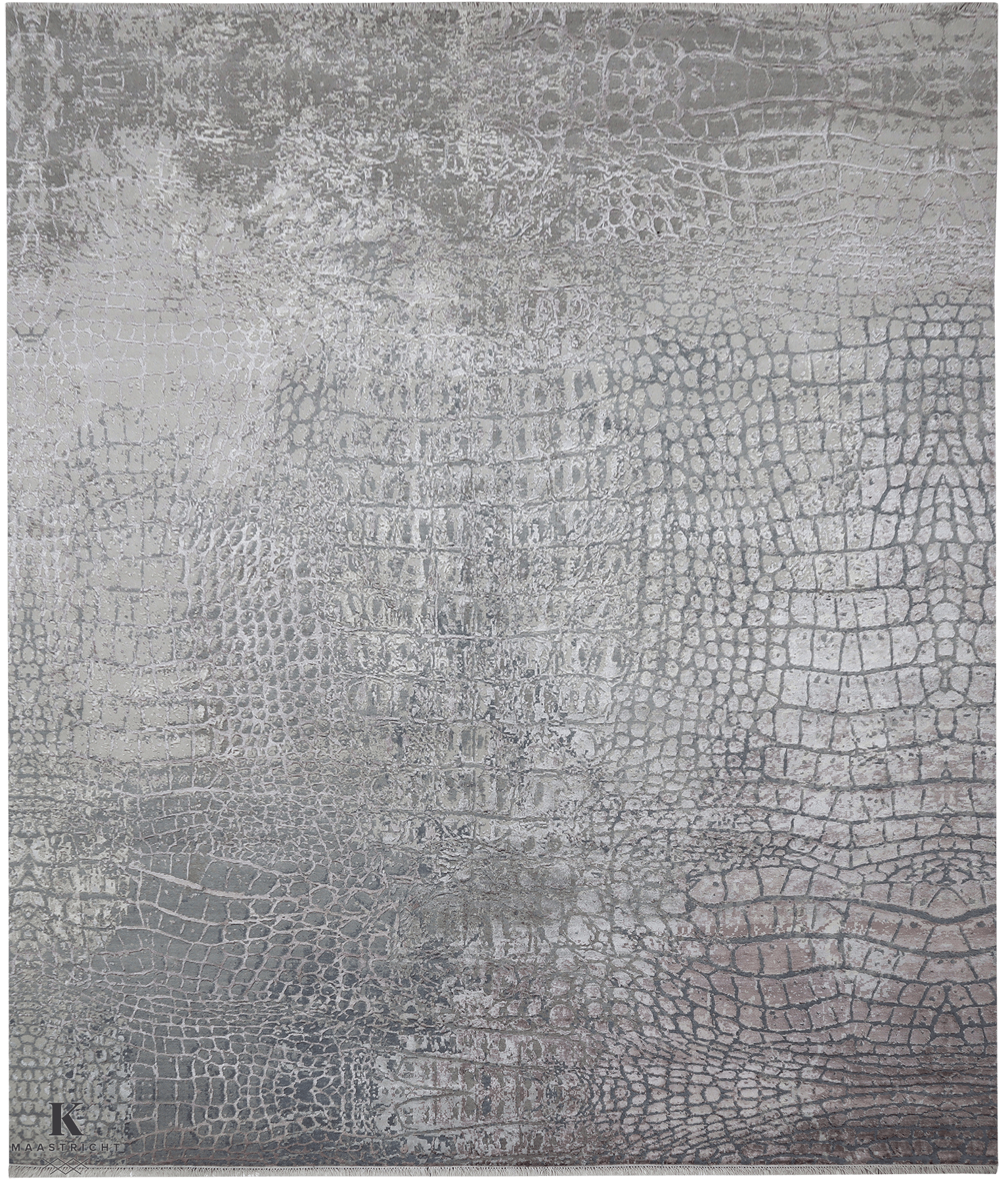 Loricata Design grey/ purple tapijt 4934