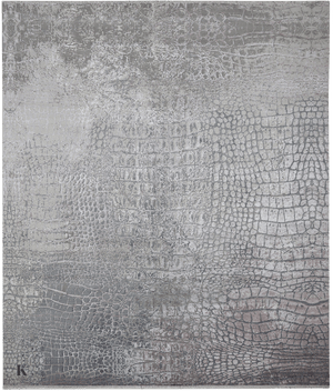Loricata Design grey/ purple tapijt 4934