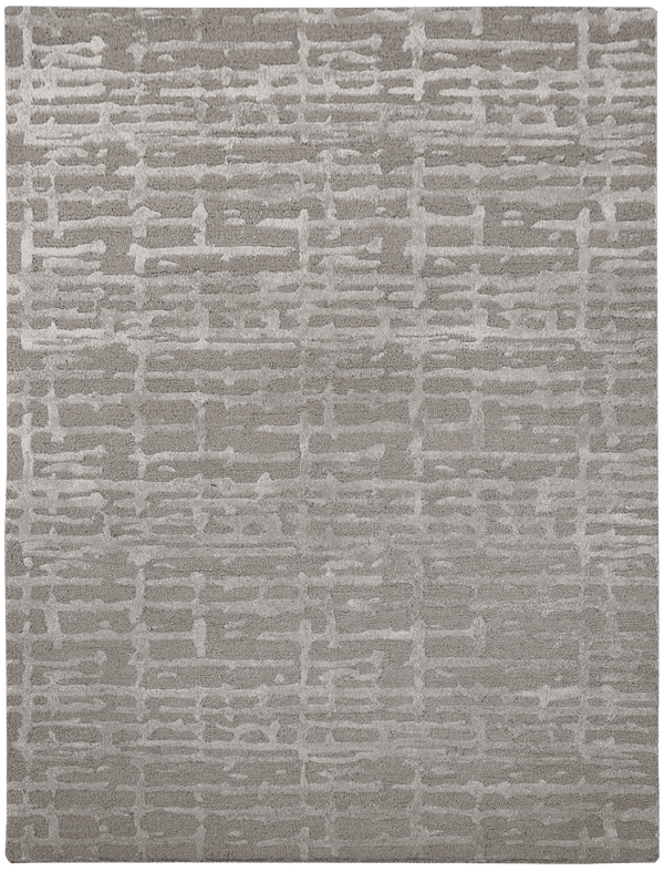 Noble design tapijt warm grey in grijs van Koreman Exclusive Carpets, gemaakt van wol.