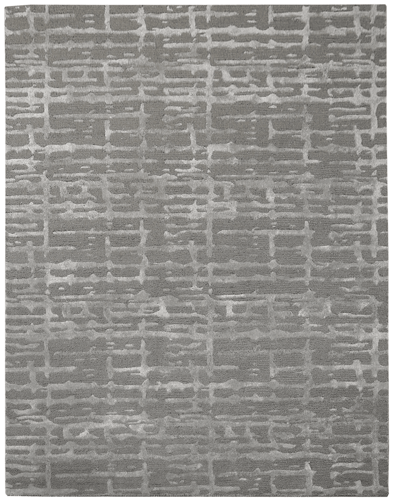 Noble Design Laurel Green tapijt in groen-grijs van Koreman Exclusive Carpets, gemaakt van wol.