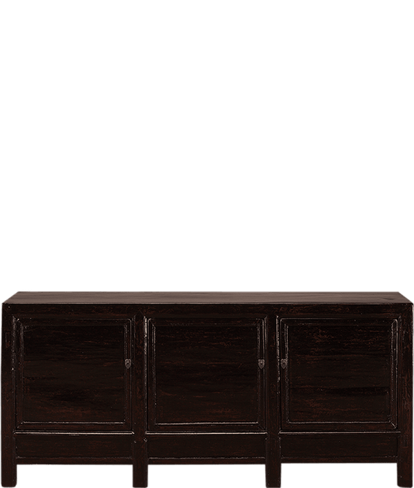 Oud Chinees dressoir 03743 in zwart van Koreman Exclusive Carpets.