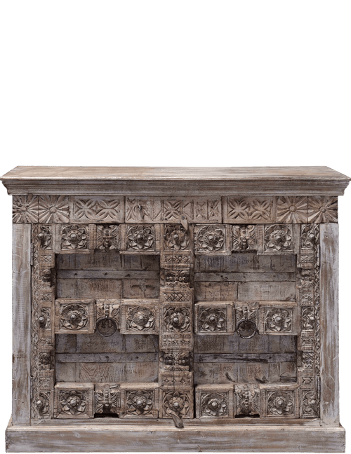 Oude kast uit India 03783