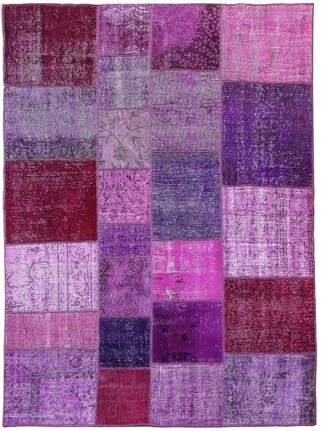 Patchwork Lila Würfel 02101