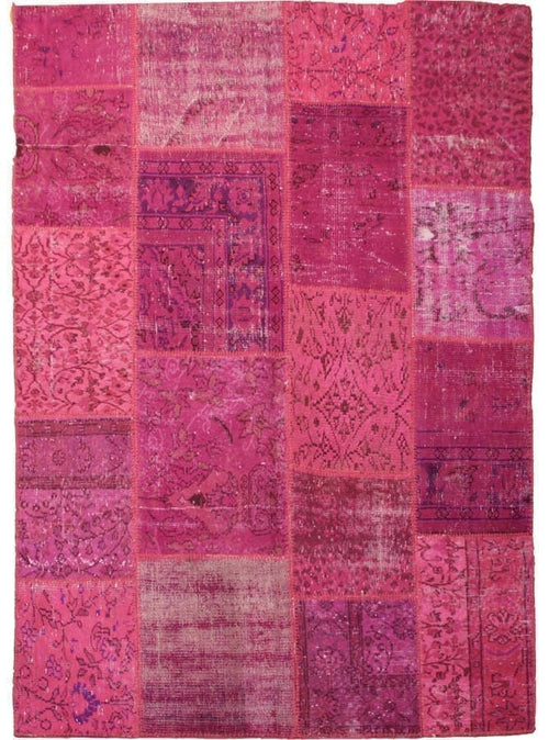 Patchwork Pink Cubes 01040