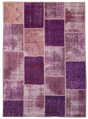 Patchwork Shades of Purple