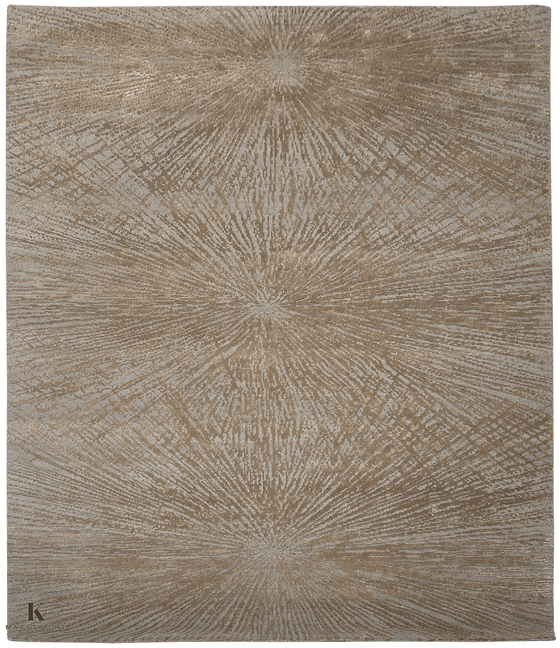 Riviera Ashwood Hony tapijt 5076 in beige van Koreman Exclusive Carpets, handgeknoopt uit wol.