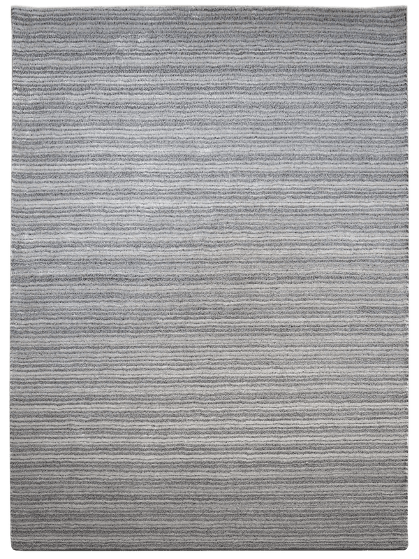 Sillon Antraciet design tapijt in grijs van Koreman Exclusive Carpets, gemaakt van wol.