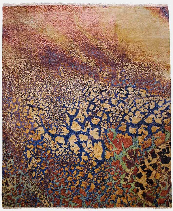 Avant Garde Universe Design 02720 vloerkleed van Koreman Exclusive Carpets, gemaakt van wol en zijde.