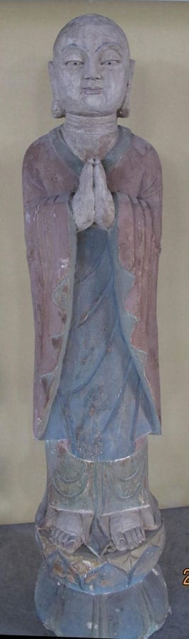 Houten Boeddha 00913