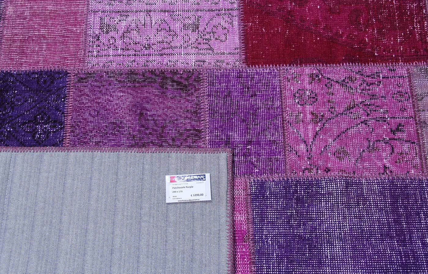 Patchwork Purple Cubes 02101 - Afbeelding 6