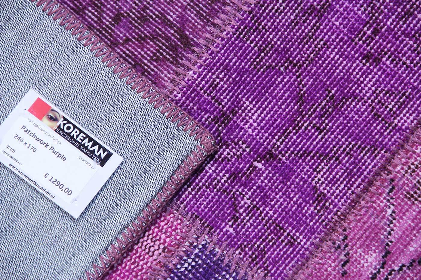 Patchwork Purple Cubes 02101 - Afbeelding 7