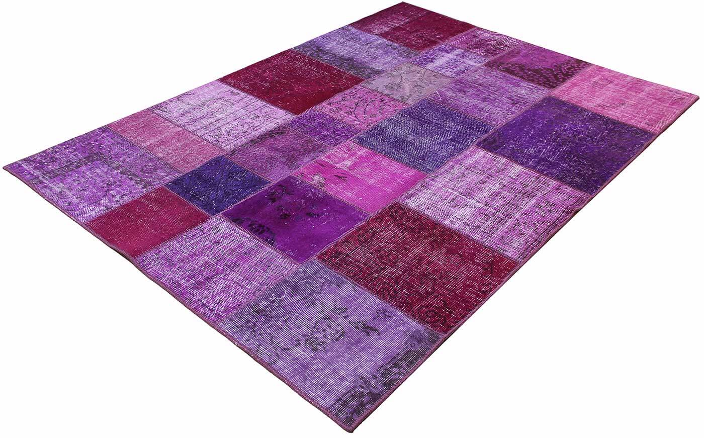 Patchwork Purple Cubes 02101 - Afbeelding 4