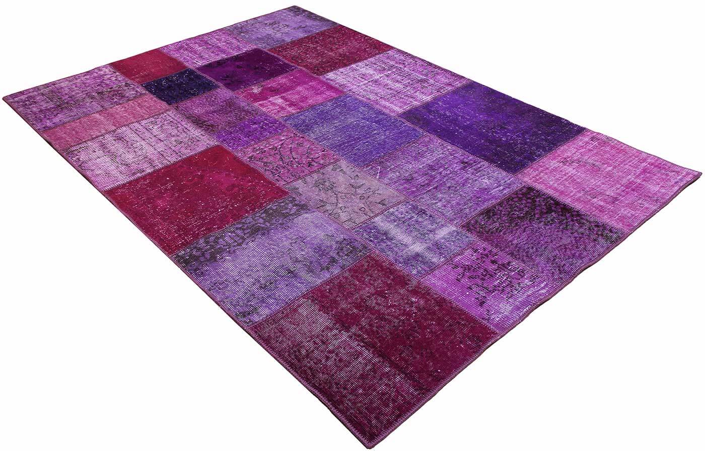 Patchwork Purple Cubes 02101 - Afbeelding 5