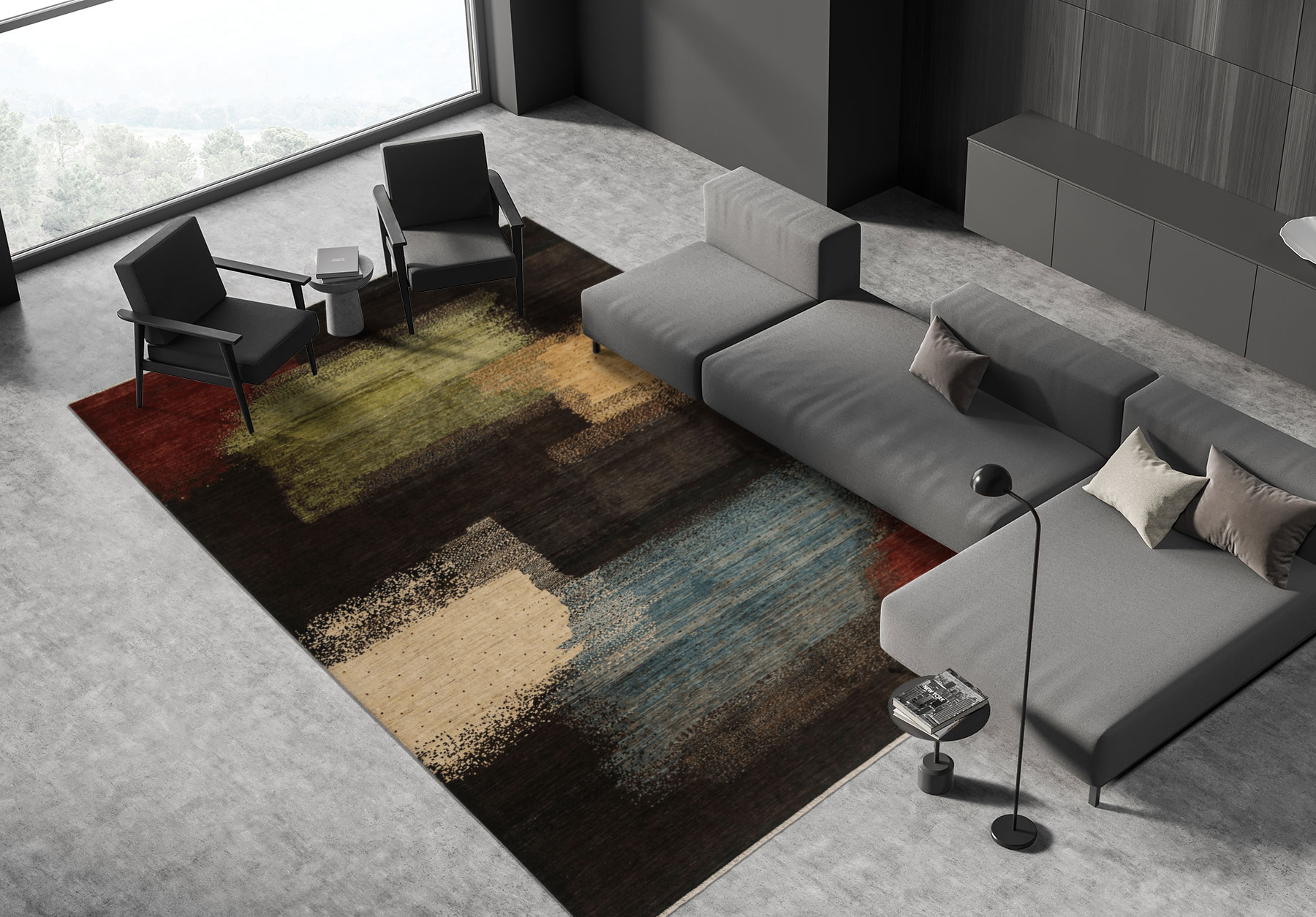 kashkuli dark shades-zwart-345x258-Interieur-4198