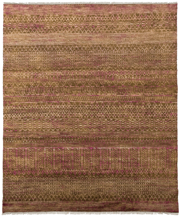 sari-silk-tribal-brown-tapijt-moderne-tapijten-handgeknoopte-design-exclusieve-luxe-vloerkleden-koreman-maastricht