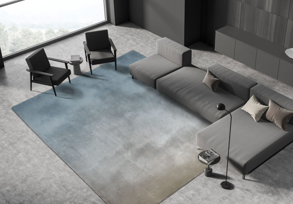 cameleon-sunrise-design-tapijt-moderne-tapijten-handgeknoopte-design-exclusieve-luxe-vloerkleden-koreman-maastricht