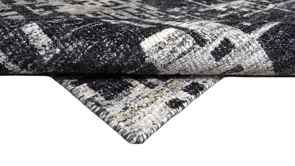 echo-design-silver-black-tapijt-moderne-tapijten-handgeknoopte-design-exclusieve-luxe-vloerkleden-koreman-maastricht