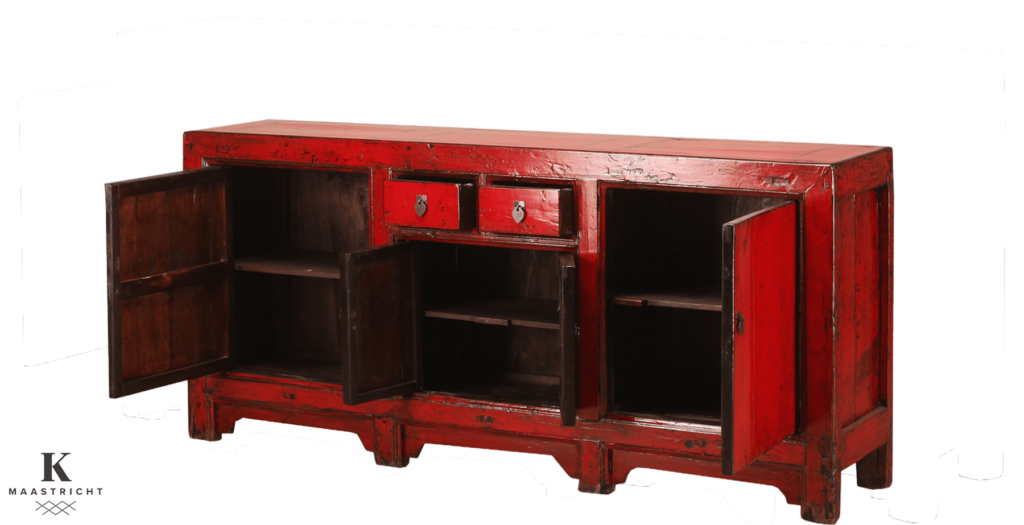 china-meubels-dressoir-rood-205x45x94-4696-open2