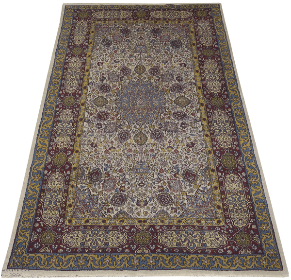 moud-antiek-tapijt-Iran-tapijten-oosterse-tapijten-klassiek-vloerkleed-rood-beige-221x120-koreman-exclusive-carpets-maastricht
