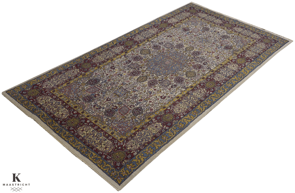 moud-antiek-tapijt-Iran-tapijten-oosterse-tapijten-klassiek-vloerkleed-rood-beige-221x120-koreman-exclusive-carpets-maastricht